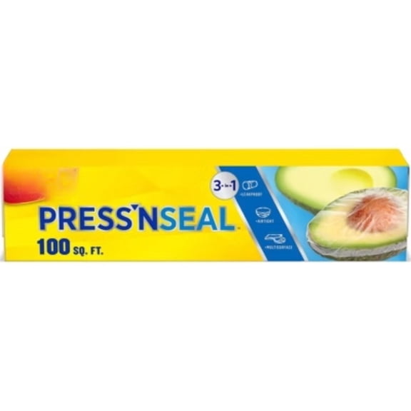 Press'N Seal Plastic Food Wrap - 100 sq ft