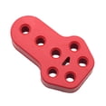 thumbnail image 1 of 1 Pieza de Soporte Colgante de de 7 Orificios Soporte Fijo de Goma Antiabrasiva para Automóvil , ROJO DYNWAVEMX Buje colgante de escape, 1 of 8