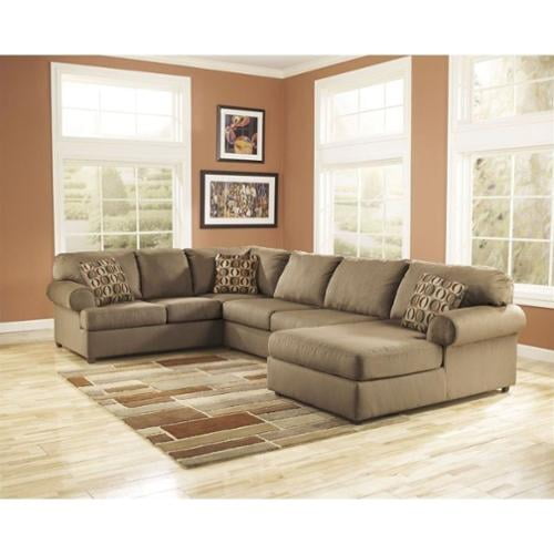 Ashley Furniture Cowan 3 Piece Sectional Sofa In Mocha Com 3 Piece Sectional Sofa In Mocha, Ashley Furniture Sectionals Sofas