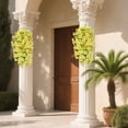 thumbnail image 7 of Artificial Hanging Orchid Flowers for Outdoor UV Resistant Fake Hanging Plants Faux Flower Bouquet Trailing Vines for Home Garden Wall Porch Patio Wedding Party Decoration, 7 of 7