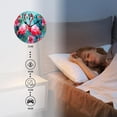 thumbnail image 3 of 12 Inch Wall Clock Battery Operated Silent Clock Decorative for Office, Kitchen, Outdoor, Living Room，Beautiful Flowers and Flamingos Design, 3 of 4