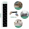 thumbnail image 4 of 16pcs Rug Tapes, Extra Large Non Slip Rug Pads Grippers for Hardwood Floors, Resuable Grippers for Area Rugs, Carpet Gripper, Strong adhisive Rug Conner Gripper, Stoppers for Area Rugs, 4 of 6