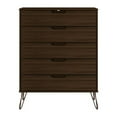 thumbnail image 6 of Rockefeller White 5-Drawer Dresser and 2-Drawer Nightstand Set, 6 of 10
