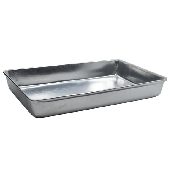 Dissection Tray, 10" x 7" - Without Wax - Aluminum - Eisco Labs