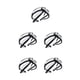 thumbnail image 3 of Minnieouse Banda para el cabello Pearl Twist Knot Diadema Estilo elegante Hairbands Pearls Wrap Multicolor Ajustable Diademas estrechas Negro Negro 5Conjunto, 3 of 6