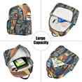 thumbnail image 5 of Woman Face Abstract Travel Laptop Backpack Casual Daypack Lightweight Bookbag Compartment for Business, 5 of 7
