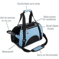 thumbnail image 4 of FlyHome21 MisteSun Cat Carrier,Soft-Sided Pet Travel Carrier Cats,Dogs Puppy Comfort Portable Foldable Pet Bag Airline Approved, 4 of 5