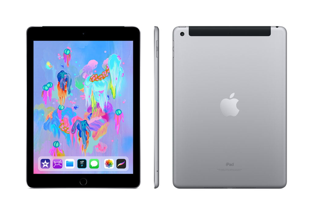 Apple 9.7-inch iPad (6th Gen) Wi-Fi + Cellular 128GB - Walmart.com