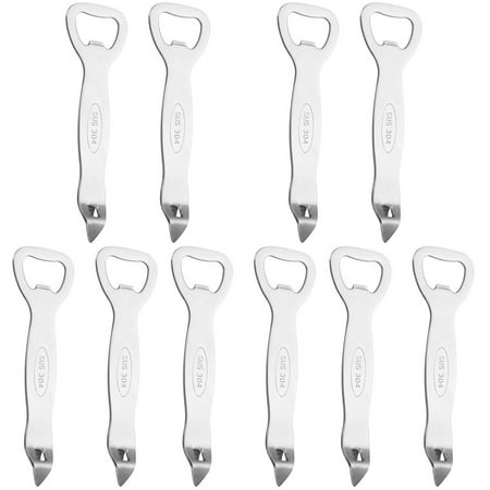 

BESTONZON 10 Pcs Convenient Bottle Openers Portable Lid Openers Household Can Openers Can Accessory