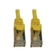 thumbnail image 4 of Tripp Lite Cat6a 10G Snagless Shielded Slim STP Ethernet Cable (RJ45 M/M), PoE, Yellow, 10 ft. (3.1 m) - 10 ft Category 6a Network Cable for Network Device, Server, Switch, Router, Hub, Printer,, 4 of 5
