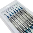 thumbnail image 4 of Gaibosi 7Pcs Teeth Cleaning Dental Scaler Set Periodontal Gracey Bone Curettes Perio Dentistry Equipment Oral Care Teeth Whitening Tool, 4 of 4