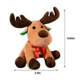 thumbnail image 4 of Msgweeeg Stuffed Animals Plushs Toys Christmas Dolls , Toys , Deer Dolls , Cute Props, Christmas Eve Gift Items for Children Christmas Gifts for Boys 8-12 5 Year Old Girl Gift, 4 of 9