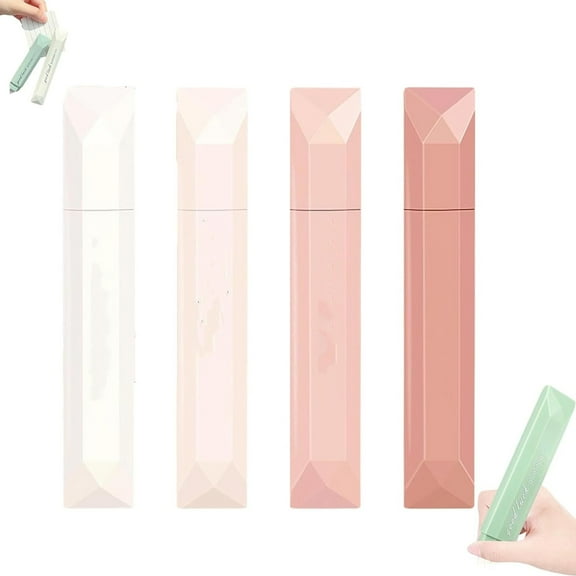 2026 Double Sided Tape Pens, 4-Pack Craft Adhesive Glue Runner - Multipurpose Journaling Supplies for Scrapbooking, Gift Wrapping, Photo Mounting, Office & School Supplies