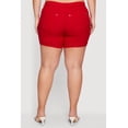 thumbnail image 4 of Women's Plus Size Solid Hyperstretch Pull On Shorts, 4 of 4