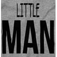 thumbnail image 2 of Little Man Cute Adorable Son Grandson Bodysuit Jumper Boys Infant Baby Brisco Brands 12M, 2 of 6