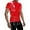 Red, variant on Casual T Shirts For Everyday Wear Outdoor Activities And Relaxation Stylish Round Neck Design Solid Color Comfortable Fit For Summer Dry Blend