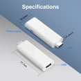 thumbnail image 6 of H96 MAX 313 Wireless Hdmi Display Adapter 4K Ultra HD Media Player WiFi 6 BT 5.0 16GB Streaming Video for iPhone iPad,Android Tiktok,YouTube Mirroring to TV HD Video Sync, 6 of 9