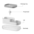 thumbnail image 5 of ZZwxWA Deals Kitchen With Sponge Scrub Pot Cleaning Soap Box Press Type Detergent Dispenser, 5 of 5