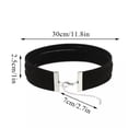 thumbnail image 4 of HOOUN Choker Necklace Black Velvet Classic Chain Collar Women Dress Jewelry US Sell-white, 4 of 9
