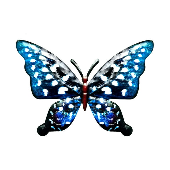 Apmemiss Farmhouse Decor Clearance Metal Butterfly Wall Decor - Outdoor Fence Wall Art Decor, Hanging for Garden Yard Living Room Bedroom Patio Balcony,Gift for Family Friends