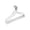 White, variant on Blateno 10 Pack Taupe Rubber Coated Plastic Hangers, Ultra Thin Space Saving Strong Clothes Hange, Coat Hangers Organizer Velvet with Grooves, for Shirts, Jackets, Dresses, Pants