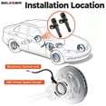 thumbnail image 7 of 2PCS Rear ABS Wheel Speed Sensor Left & Right Compatible with 2007-2010 Dodge Ram 1500, 2011-2012 Ram 1500, 2004-2006 Dodge Durango, 2010 Ram 2500 Driver & Passenger Side ABS Sensor Replace ALS257, 7 of 7