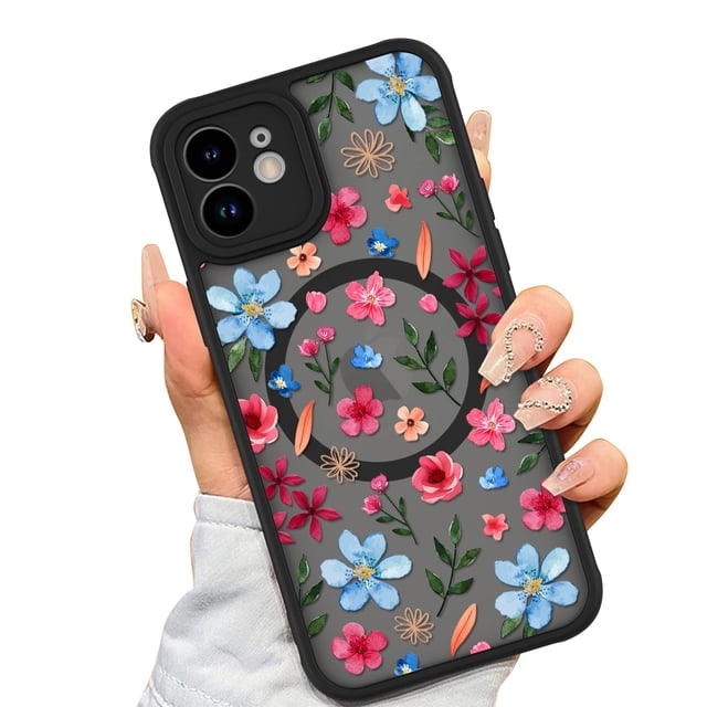 Funda magnética AIGOMARA para iPhone 11 con MagSafe Pink