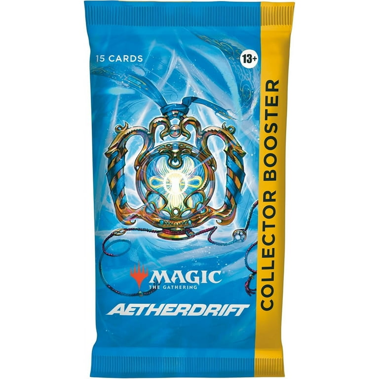Magic: The Gathering Aetherdrift Collector Booster Pack - 15 Cards - Walmart.com Magic: The Gathering Aetherdrift Collector Booster Pack - 15 Cards - Walmart.com