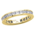 thumbnail image 2 of Karina B� Princess Diamonds Eternity Band, 2 of 9