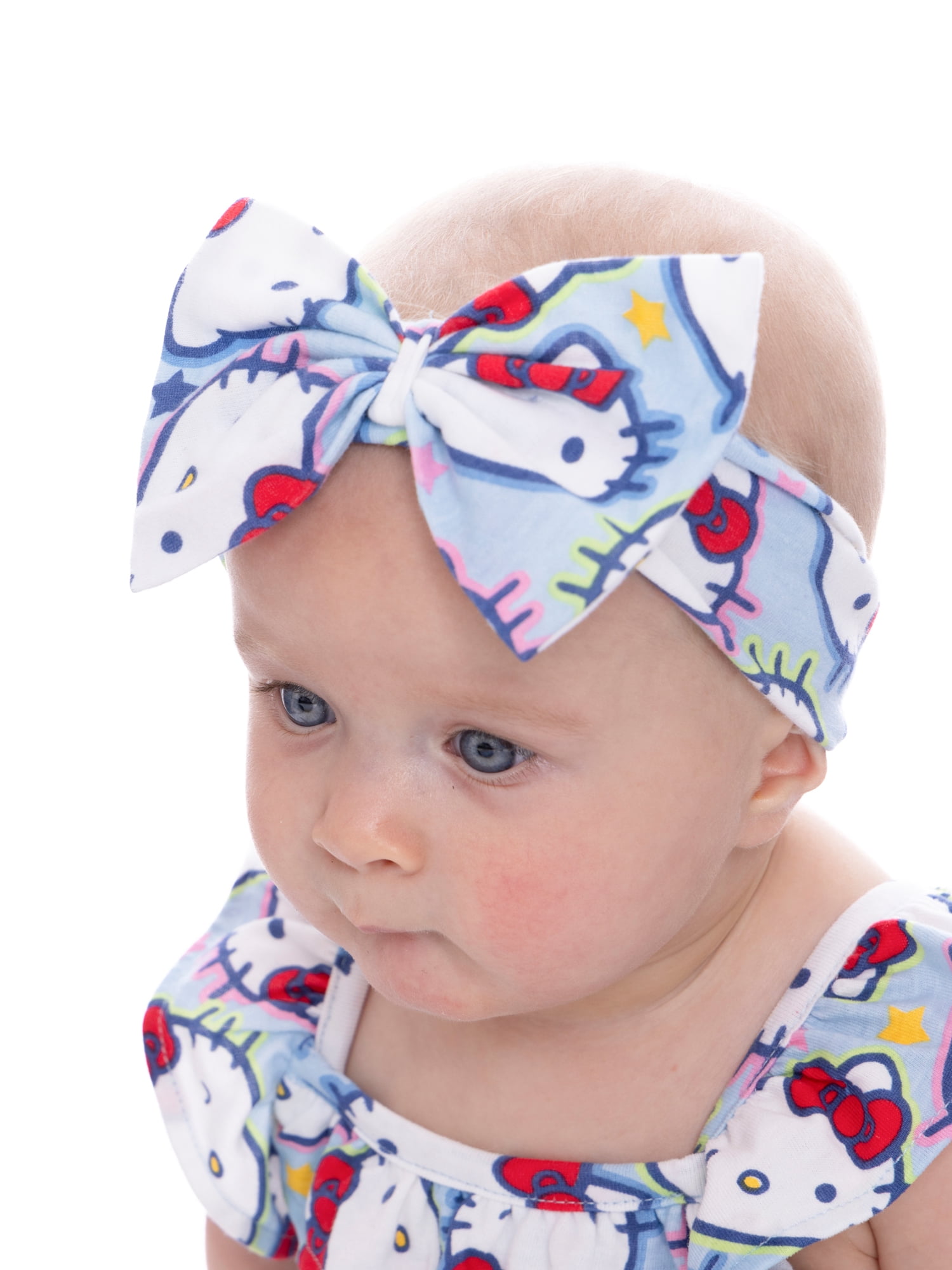 Hello Kitty Baby Girls Romper Set, 2-Pack, Sizes 0-24 Months