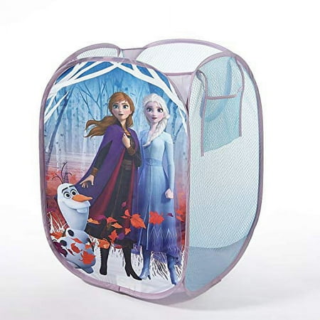 Disney Frozen 2 Pop Up Hamper Featuring Anna & Elsa 21 H x 13.5 W X 13.5 D