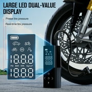 GOOLOO AP150 Cordless Tire Inflator Portable Air Compressor, 150 PSI Air Pump for Car Tires, 6000mAh Battery Powered, Auto Shutoff with Digital Pressure Gauge & LED Light