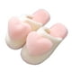 thumbnail image 1 of Likrtyny Unisex con forma corazón esponjosas antideslizantes suaves para parejas para interiores (rosa 40-41), 1 of 9