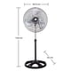 thumbnail image 5 of Ventilador 3 En 1 Mytek 3398k1+ 18'', 3 Velocidades Oscilante, 5 of 5