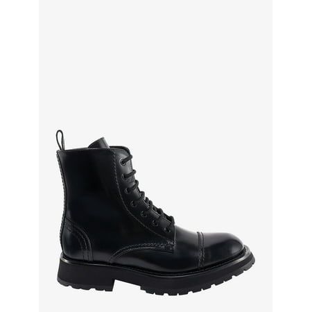 

MAN Leather boots with stitched profiles