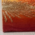 thumbnail image 4 of SAFAVIEH Soho Fiesta Geometric Area Rug, Rust/Multi, 6' x 6' Square, 4 of 9