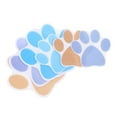 thumbnail image 3 of WHAMVOX 6Pcs Brown Anti Slip Stickers PEVA for Bathtub and Pool Areas, 3 of 7