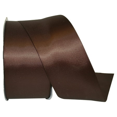 UPC: 0604947226679 | JAM Paper Satin Double Face Chocolate Brown Polyester Ribbon  1800  x 2.5