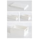 thumbnail image 3 of Canasta De Almacenamiento Plegable Para Organización Y Almacenamiento, Caja De Almacenamiento Plegable De Plástico Con Manejo De Contenedor De Almacenamiento Multipropósito, 3 of 7