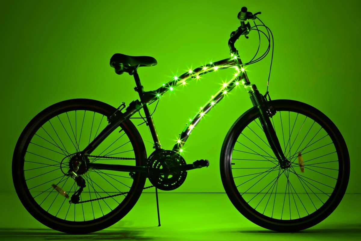 green led bike lights