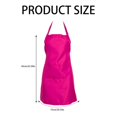 thumbnail image 4 of Huayishang Women's Apron Cooking Kitchen Apron with Pocket Check Chef Apron Dress for Women Men Adults for Baking Restaurant Tool, Kitchen Essentials Clearance Sale, 4 of 4