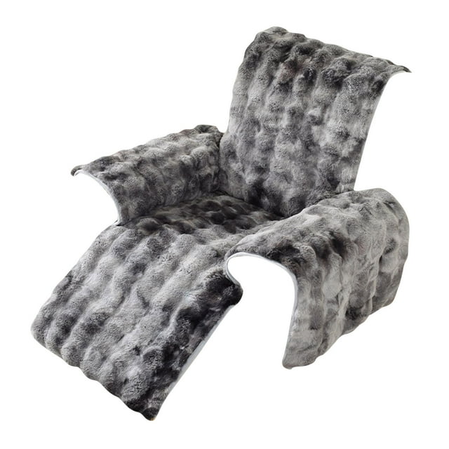 Christmas Gradient Four-Piece Recliner Sofa Cover Set Washable Soft Fabric Durable Protective Slipcovers for Living Room Furniture