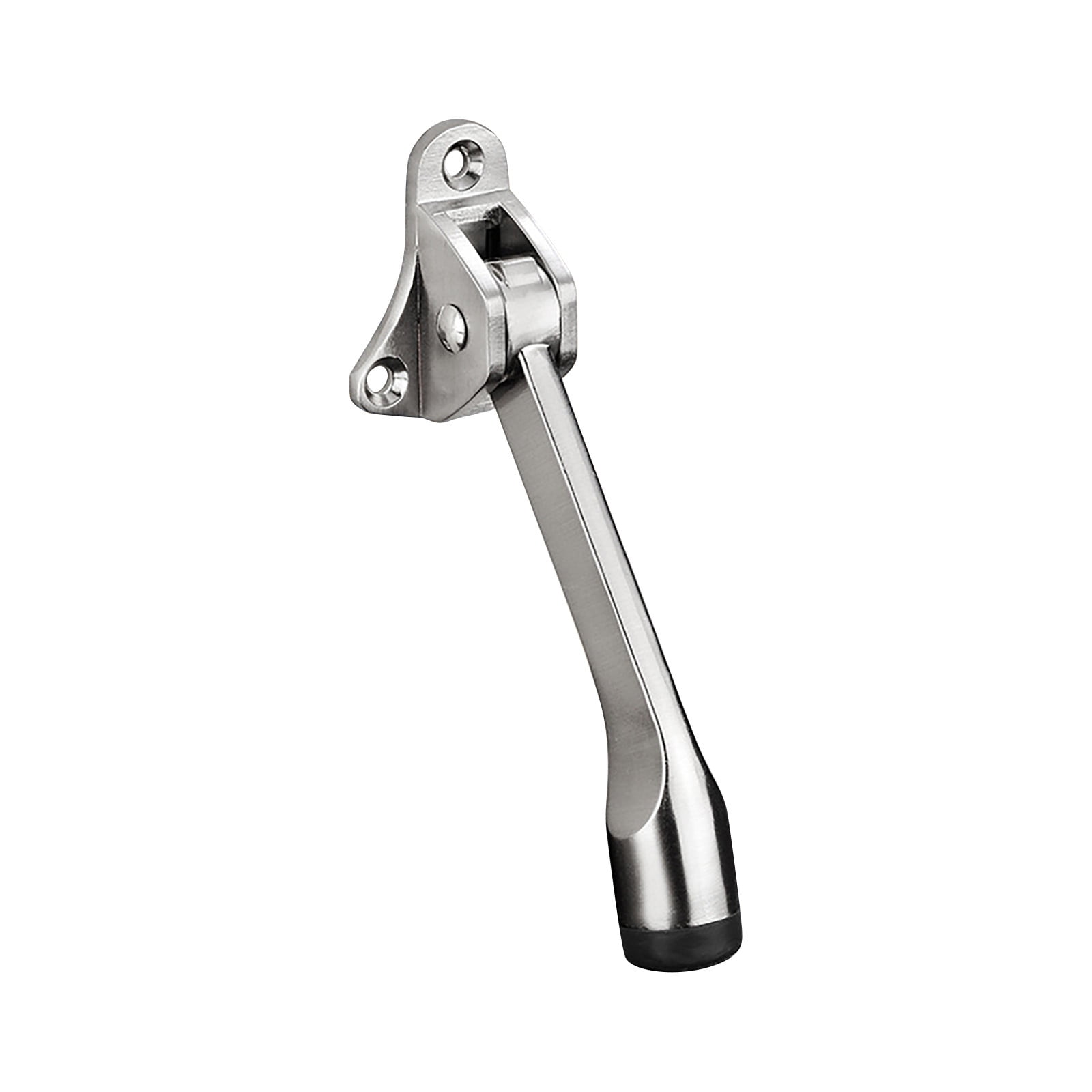 4-Inch Kickdown Door Stop - Hands-Free Semi-Automatic Door Holder