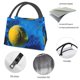 thumbnail image 4 of Easygdp Sports Tennis Ball Bolsa de Almuerzo Insulada Reutilizable, Bolsa de Mano y Bandolera para Oficina, Trabajo, Viajes, 4 of 6