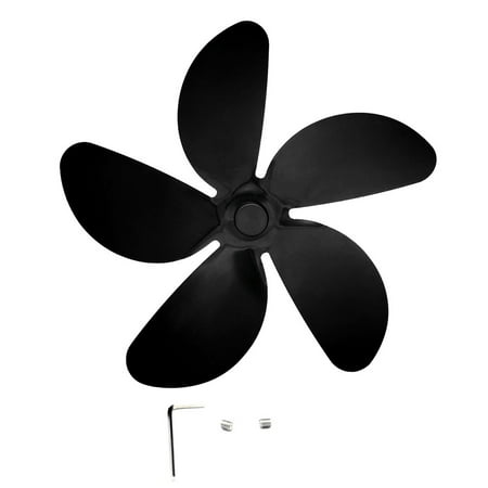 

Aluminum Alloy 5-blade Fireplace Fan Blade High Temperature Resistance Blade