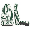 thumbnail image 3 of Sikiie Palm Branch With Leaves Car Seat Protector 2 Pack Car Seat Cushion Mat, Car Seat Covers for SUV, Truck, Van, 3 of 7
