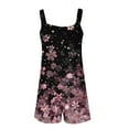 thumbnail image 5 of Gspmoly Short, Short Short pour Femme, Short d'Été Confortable et Décontracté pour Femme à Bretelles, Short Imprimé avec Poches, Combinaison de Randonnée pour Femme, Économies d'Été Liquidation Multicolore TG, 5 of 5
