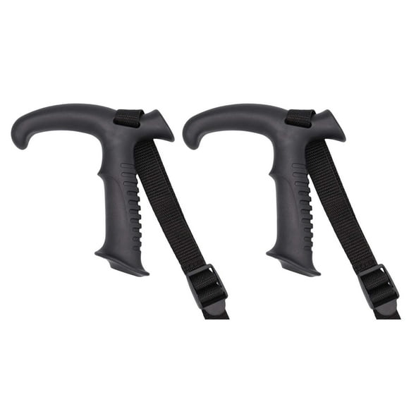 2x Bastones Para Caminar, Bastones Para Senderismo, Bastones De Senderismo, Empuñadura Curva Para La Cabeza, Diámetro Sunnimix empuñadura de alpinista