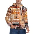 thumbnail image 2 of Goofa Hand Drawn Vintage Coffee for Men's Hooded Sweatshirt - Lightweight Pullover Hoodie with Kangaroo Pocket, Perfect for Everyday Wear-Small, 2 of 7
