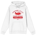 thumbnail image 6 of Nightmare on Elm Street Springwood Asylum Inmate #1428 Men's White Graphic Hoodie-XXL, 6 of 7